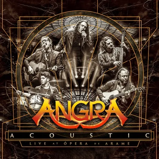 Acoustic – Live at Ópera de Arame von Angra – Album Cover