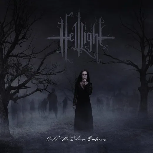 Until The Silence Embraces von HellLight – Album Cover