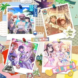 THE IDOLM@STER SHINY COLORS Song for Prism 愛しき日々 / Fading Stars / Future Transit / KoiKyun！ von ストレイライト – Album Cover