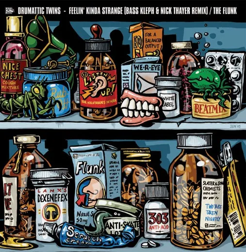 Feelin' Kinda Strange (Remix) / The Flunk