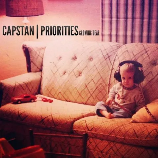 Growing Deaf Split EP von Capstan – Album Cover