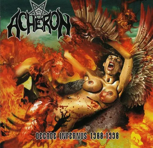 Decade Infernus 1988-1998 von Acheron – Cover