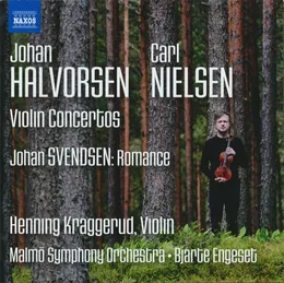 Violin Concertos von Johan Halvorsen – Album Cover
