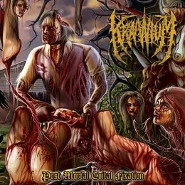 Post Mortal Coital Fixation von Kraanium – Album Cover