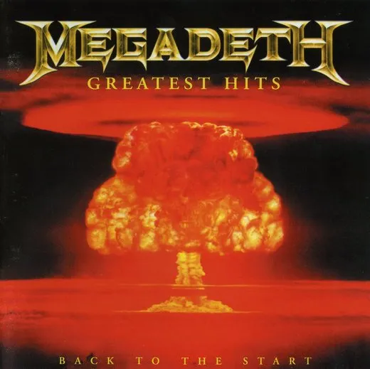Greatest Hits: Back to the Start von Megadeth – Album Cover