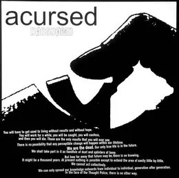 Dødsdømd / Another Week in Jonestown. von Acursed – Album Cover