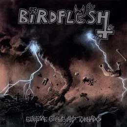 Extreme Graveyard Tornado von Birdflesh – Album Cover