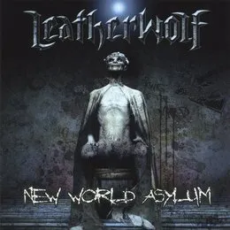 New World Asylum von Leatherwolf – Album Cover