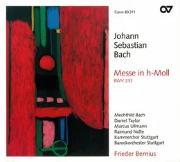 Messe in h-Moll BWV 232 von Frieder Bernius – Album Cover