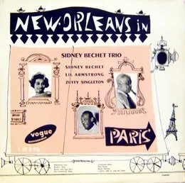 New Orleans in Paris von Sidney Bechet – Album Cover