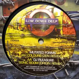 Jah Colours (Zen remix) / Sonic Boom (Origin remix) von Mutated Forms – Cover