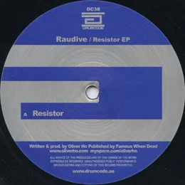 Resistor EP von Raudive – Cover