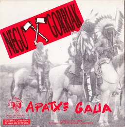 Apatxe gaua / Descendents del carrer von Inadaptats – Album Cover