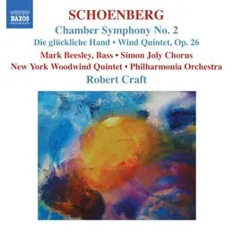 Chamber Symphony no. 2 / Die glückliche Hand / Wind Quintet von Mark Beesley – Album Cover