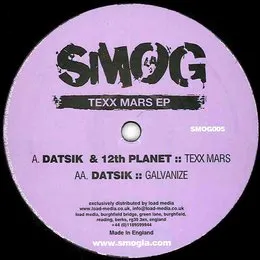 Texx Mars EP von Datsik – Album Cover