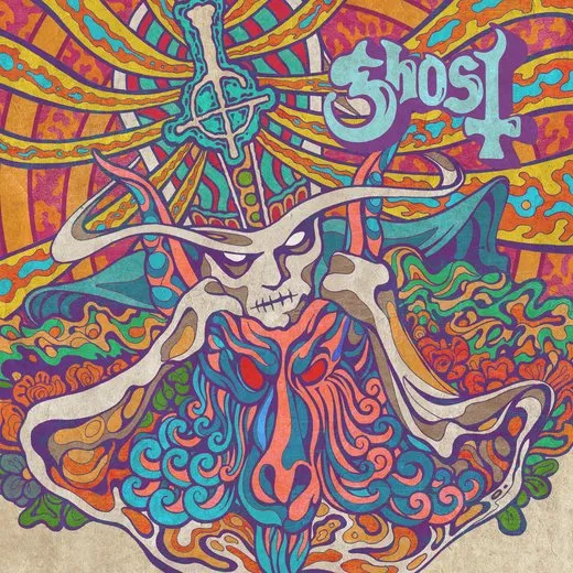 Seven Inches of Satanic Panic von Ghost – Album Cover
