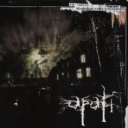 Morgondagen inställd i brist på intresse von Apati – Album Cover