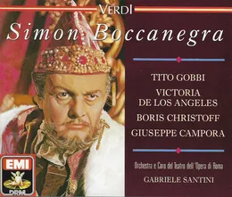 Simon Boccanegra von Борис Христов – Album Cover