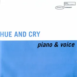 Piano & Voice von Hue & Cry – Album Cover