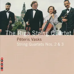 String Quartets nos. 2 & 3 von Pēteris Vasks – Album Cover