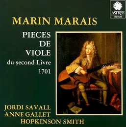 Pièces de viole du second Livre 1701 von Marin Marais – Album Cover