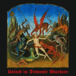 United in Demonic Warfare von Demonic Apparition – Album Cover