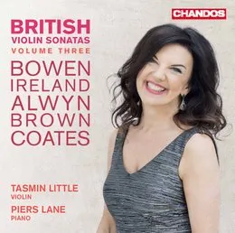 British Violin Sonatas, Volume Three von Edwin York Bowen – Album Cover