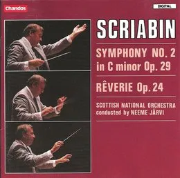 Symphony no. 2 in C minor, op. 29 / Rêverie, op. 24 von Александр Николаевич Скрябин – Album Cover