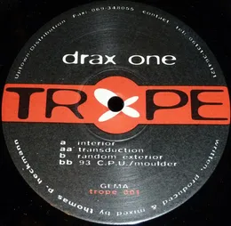 Drax One von Drax – Album Cover