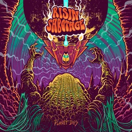 Planet Dies von Risin Sabotage – Album Cover