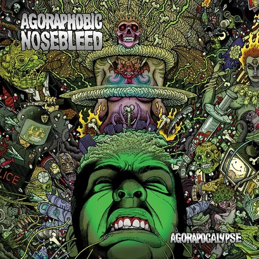 Agorapocalypse von Agoraphobic Nosebleed – Album Cover