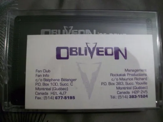 '95 Demo von Obliveon – Cover
