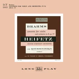 Concerto for Violin and Orchestra in D, op. 77 von Сергей Кусевицкий – Album Cover