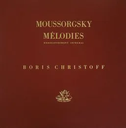 Mussorgsky: Melodies von Борис Христов – Cover