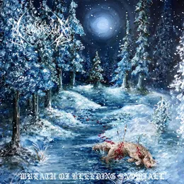 Wreath of Bleeding Snowfall von Kommodus – Album Cover