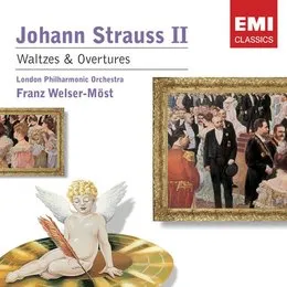 Johann Strauss II: Waltzes & Overtures von Johann Strauss – Cover