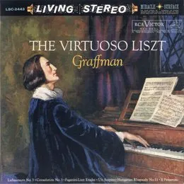 The Virtuoso Liszt von Franz Liszt – Album Cover