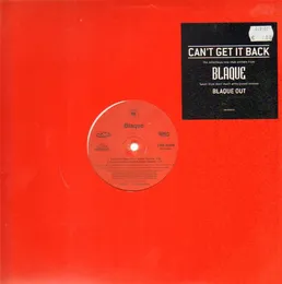 Can't Get It Back von Blaque – Cover