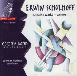 Ensemble Works - Volume 1 von Erwin Schulhoff – Album Cover