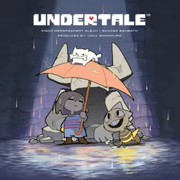UNDERTALE Piano Arrangement Album - Echoes Beneath von Toby Fox – Album Cover