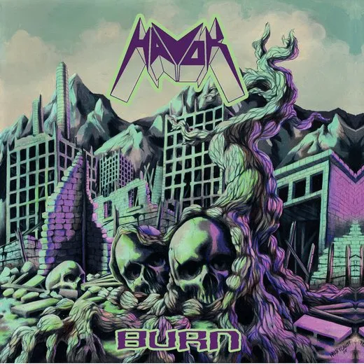 Burn von Havok – Album Cover