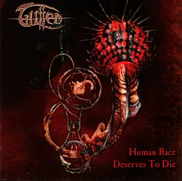 Human Race Deserves to Die von Gutted – Album Cover