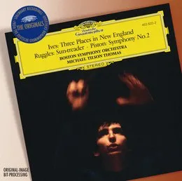 Ives: Three Places in New England / Ruggles: Sun-treader / Piston: Symphony No. 2 von Walter Piston – Album Cover