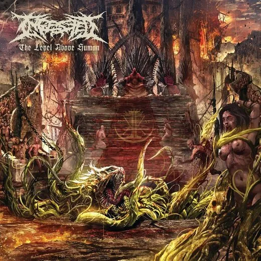 The Level Above Human von Ingested – Album Cover