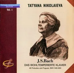 Das wohltemperierte Klavier, Books I & II von Татьяна Николаева – Album Cover