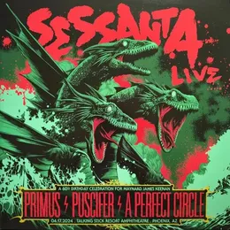 Sessanta Live von Primus – Album Cover
