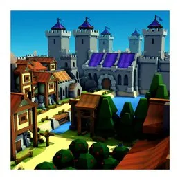 Kingdoms and Castles: Original Game Soundtrack von Aether – Album Cover