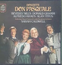 Don Pasquale von Alfredo Kraus – Album Cover