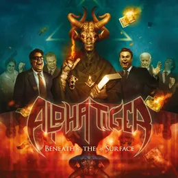 Beneath the Surface von Alpha Tiger – Album Cover