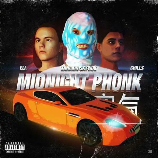Midnight Phonk von eli. – Album Cover
